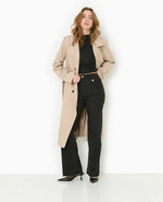 Load image into Gallery viewer, High-Waist Straight Jeans | Contrast Stitching | Full-Length Silhouette