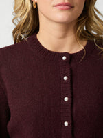 Load image into Gallery viewer, Fondamentale Button Cardigan | Round Neck | Soft Wool Blend