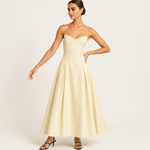 Load image into Gallery viewer, Sweetheart Neck Maxi Dress | A-Line Silhouette | Spaghetti Straps