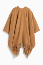 Load image into Gallery viewer, Fringed Open Poncho | Lightweight Drape