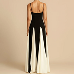 Load image into Gallery viewer, Lueur Angélique Maxi Dress | Two-Tone Fit and Flare, Spaghetti Straps