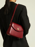 Load image into Gallery viewer, Structured Shoulder Bag | Trapeze Silhouette
