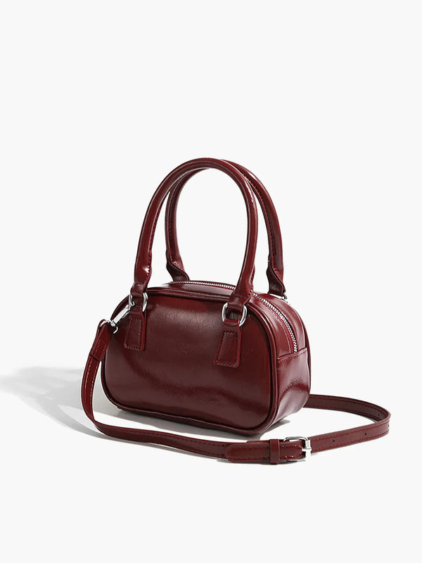Métier Mini Bowling Bag | Structured Crossbody Design