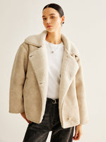 Load image into Gallery viewer, Fondamentale Faux Shearling Jacket | Oversized Fit | Winter Warmth