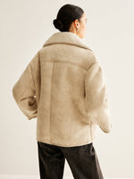 Load image into Gallery viewer, Fondamentale Faux Shearling Jacket | Oversized Fit | Winter Warmth