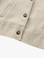 Load image into Gallery viewer, Fondamentale Short Wool-Blend Jacket | Structured Fit