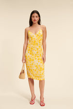 Load image into Gallery viewer, Floral Midi Dress | V-Neck | Lightweight Viscose