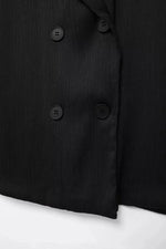 Load image into Gallery viewer, Double Breasted Blazer & Wide Leg Trouser Set | Oversized Fit