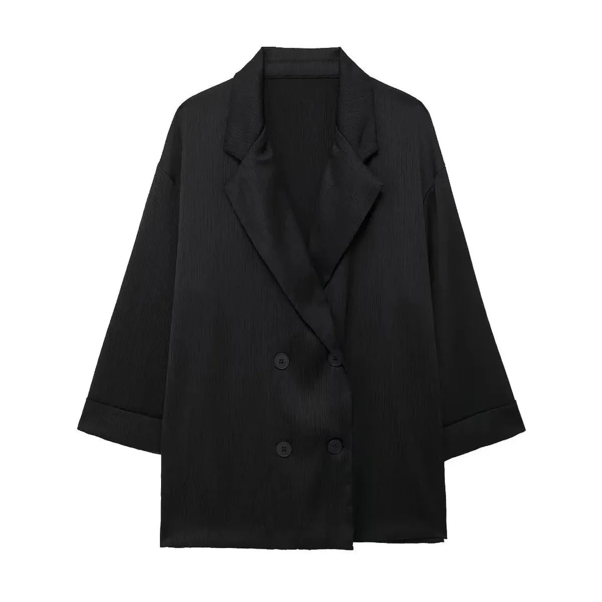 Blazer Double Breasted & Pantalon Large | Coupe Oversize