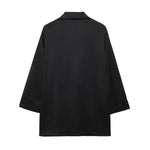 Load image into Gallery viewer, Double Breasted Blazer & Wide Leg Trouser Set | Oversized Fit