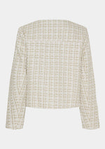 Load image into Gallery viewer, Tweed Short Jacket | Gold Button Detail | Refined Texture