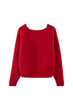 Load image into Gallery viewer, Merino Wool Sweater | Ribbed Knit | Relaxed Fit