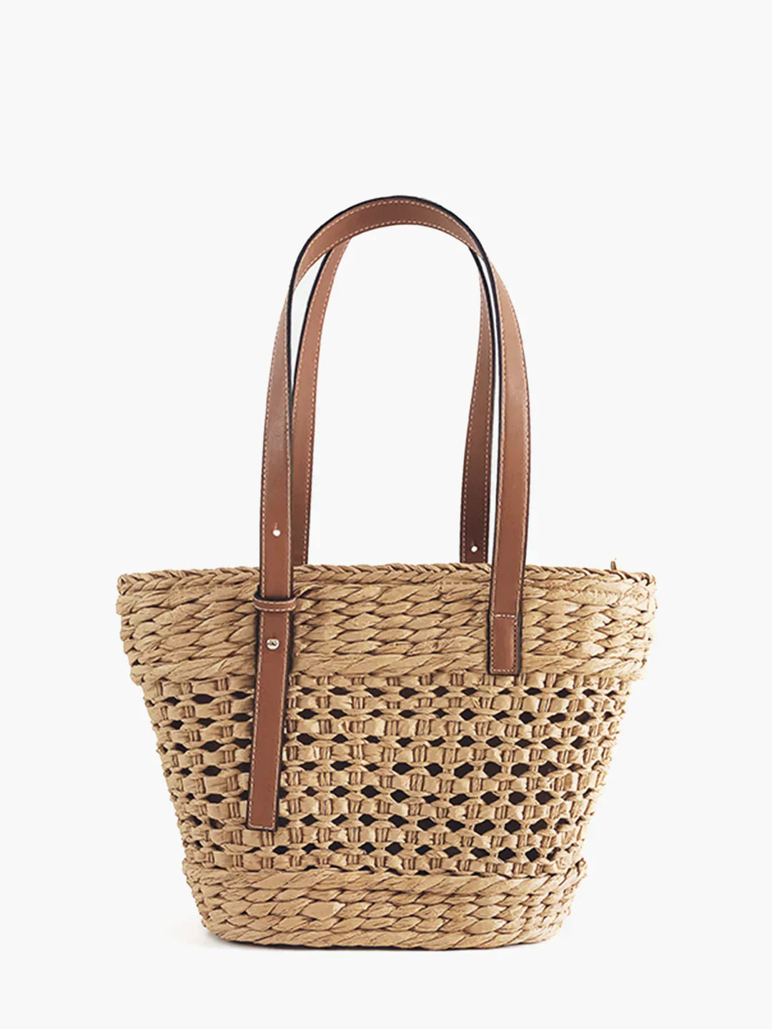 Sac Tote en Paille Évasion | Silhouette Panier