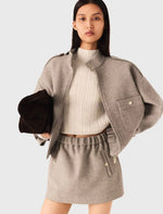 Load image into Gallery viewer, Wool Blend Short Jacket | Structured Urban Style