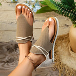 Load image into Gallery viewer, Canvas Sandals | Open Toe | Cushioned Sole