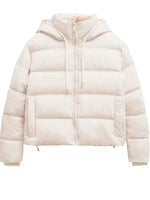 Load image into Gallery viewer, Short Padded Jacket | Hooded Design | Lightweight Winter Warmth