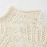 Load image into Gallery viewer, Wool-Cashmere Turtleneck Sweater | Open Knit | Loose Fit