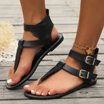 Load image into Gallery viewer, Avelyn Leather Sandals | Wrap Strap Design with Cushioned Sole