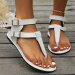 Load image into Gallery viewer, Avelyn Leather Sandals | Wrap Strap Design with Cushioned Sole