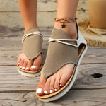 Load image into Gallery viewer, Canvas Sandals | Open Toe | Cushioned Sole