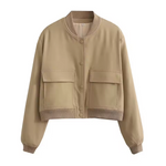 Load image into Gallery viewer, Bomber Jacket | Cropped Fit | Fondamentale Collection