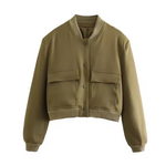 Load image into Gallery viewer, Bomber Jacket | Cropped Fit | Fondamentale Collection