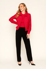 Load image into Gallery viewer, Textured Short Jacket | Structured Collar | Vibrant Finish