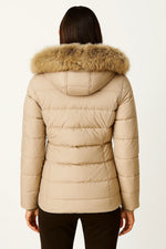 Load image into Gallery viewer, Women's Hooded Winter Coat | Quilted Insulated Design | Flattering Fit