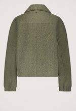 Load image into Gallery viewer, Cropped Textured Jacket | Zip Front | Utility Pockets | Modern Urban Style