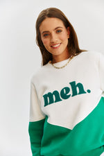 Load image into Gallery viewer, Fondamentale Graphic Sweatshirt | Contrast Panel | Relaxed Fit