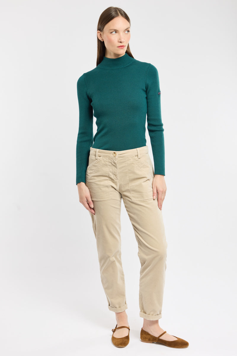 Ribbed Turtleneck Sweater | Slim Fit Knit | Winter Essential