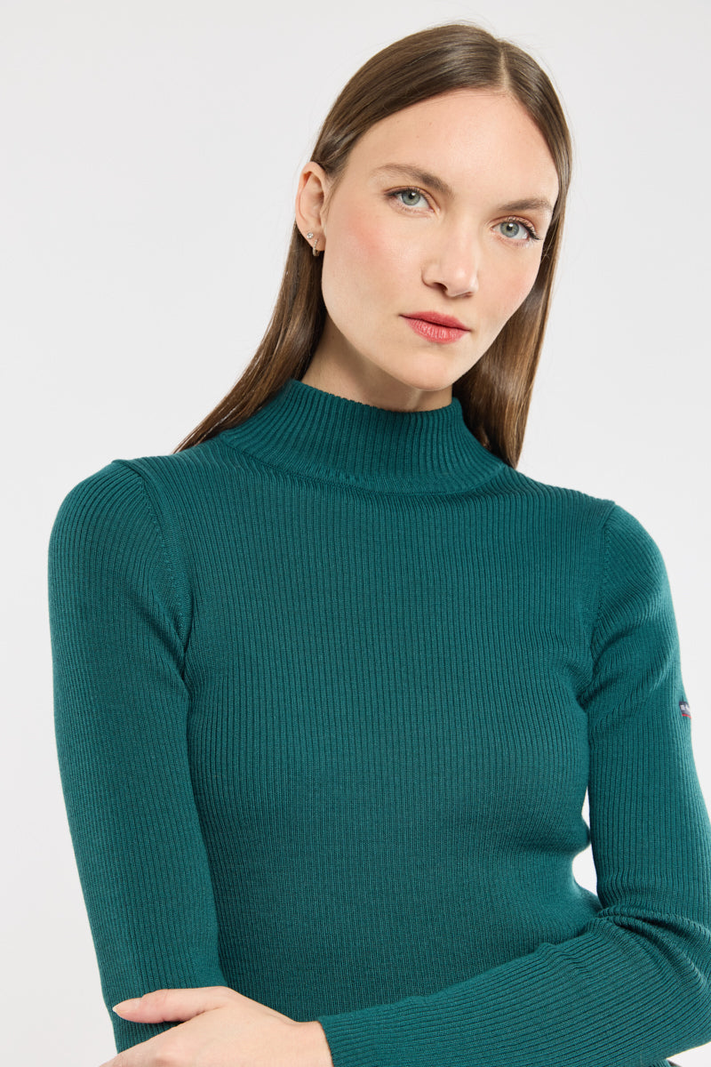 Ribbed Turtleneck Sweater | Slim Fit Knit | Winter Essential