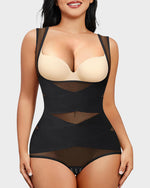 Load image into Gallery viewer, SculptEase Bodysuit | Seamless Shaping | Breathable Mesh Design
