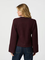 Load image into Gallery viewer, Fondamentale Button Cardigan | Round Neck | Soft Wool Blend
