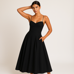 Load image into Gallery viewer, Sweetheart Neck Maxi Dress | A-Line Silhouette | Spaghetti Straps
