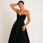 Load image into Gallery viewer, Sweetheart Neck Maxi Dress | A-Line Silhouette | Spaghetti Straps
