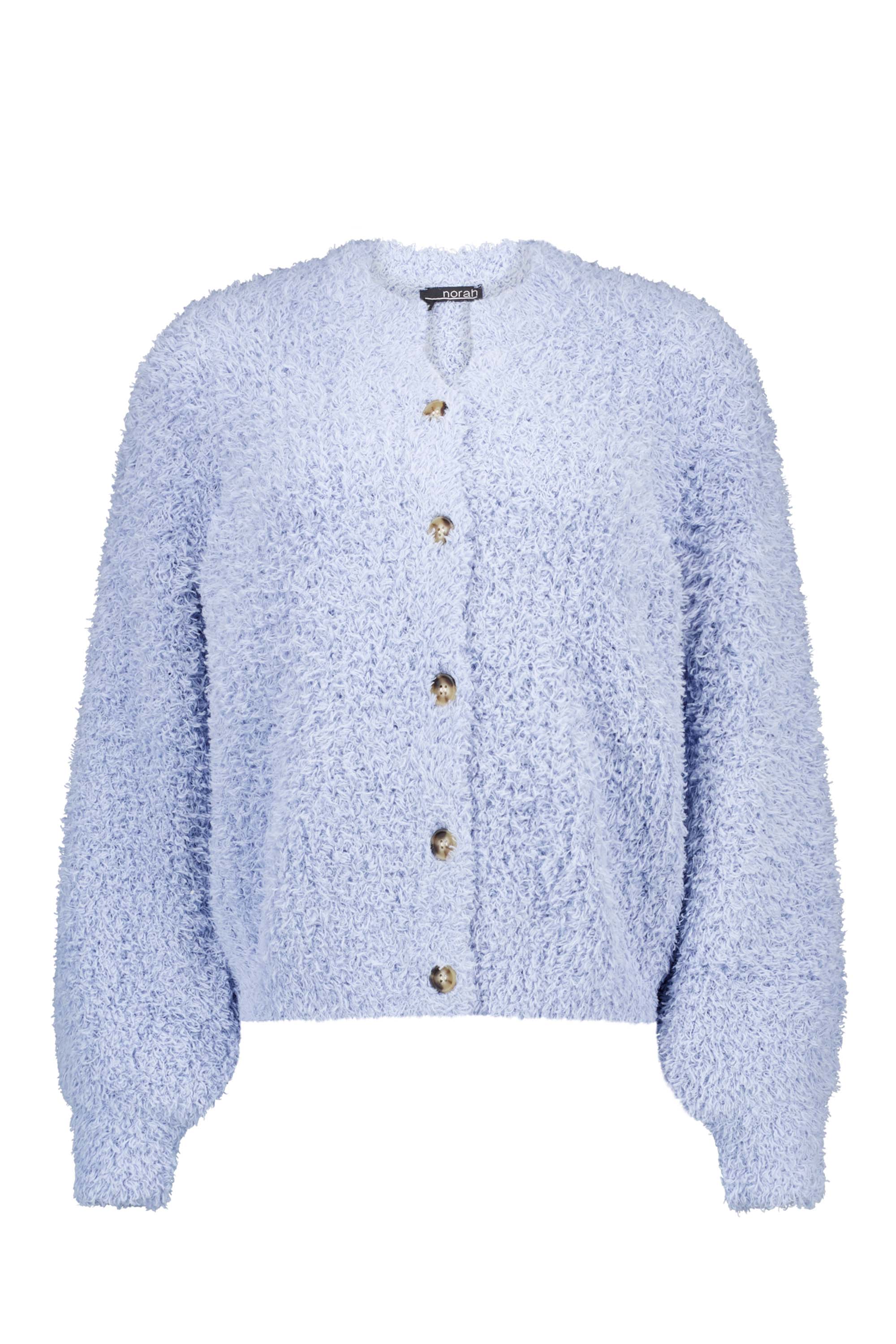 Cardigan Bouclé Tricot | Boutons Devant | Texture Douce | Silhouette Cropped