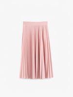 Load image into Gallery viewer, Pleated Midi Skirt | High Waist | Flowing A-line Silhouette
