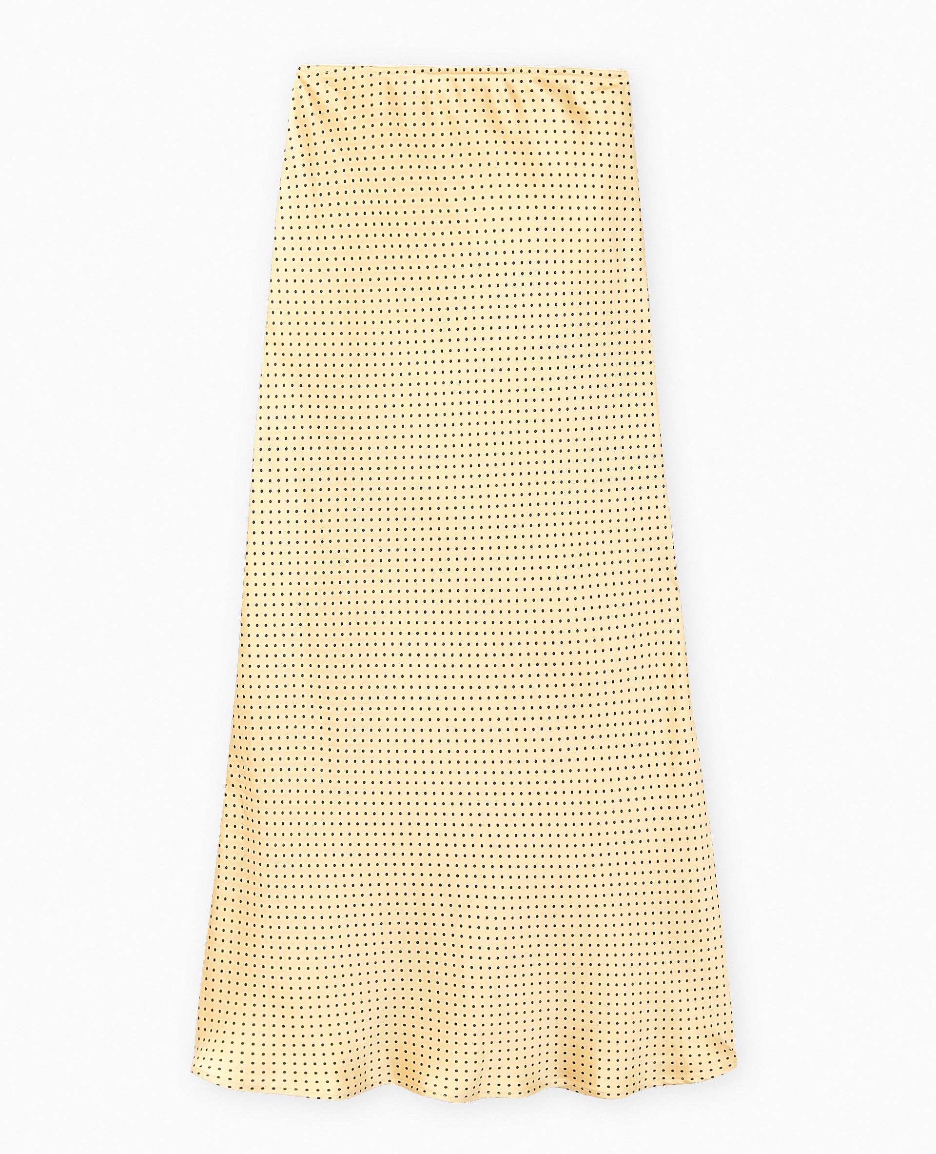 Jupe Maxi Sequin Or | Fente Haute