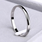 Load image into Gallery viewer, Slim Wedding Band Ring | 2mm Gold-Tone Stainless Steel | Unisex Design
