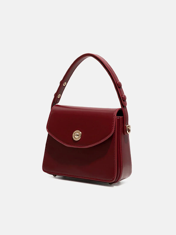 Structured Shoulder Bag | Trapeze Silhouette