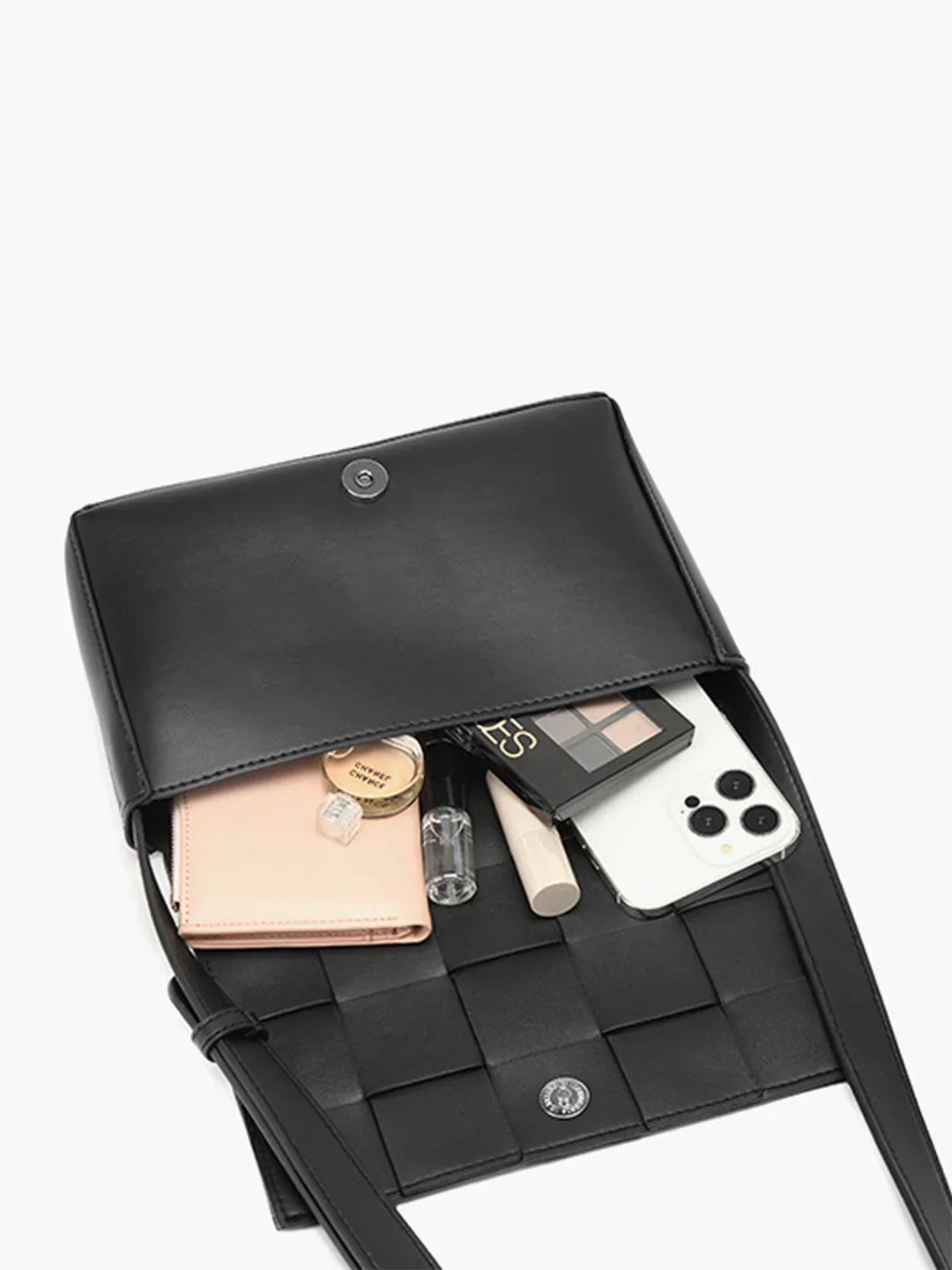 Métier Woven Crossbody Bag | Adjustable Strap