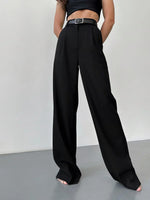 Load image into Gallery viewer, High Waist Wide Leg Trousers | Tailored Office to Evening
