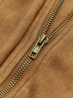 Load image into Gallery viewer, Métier Suede Bomber Jacket | Lambskin Finish | Refined Casual
