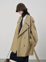 Load image into Gallery viewer, Oversized Double Breasted Trench Coat | Relaxed Fit | Belted
