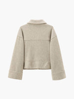 Load image into Gallery viewer, Fondamentale Short Wool-Blend Jacket | Structured Fit
