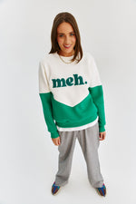 Load image into Gallery viewer, Fondamentale Graphic Sweatshirt | Contrast Panel | Relaxed Fit
