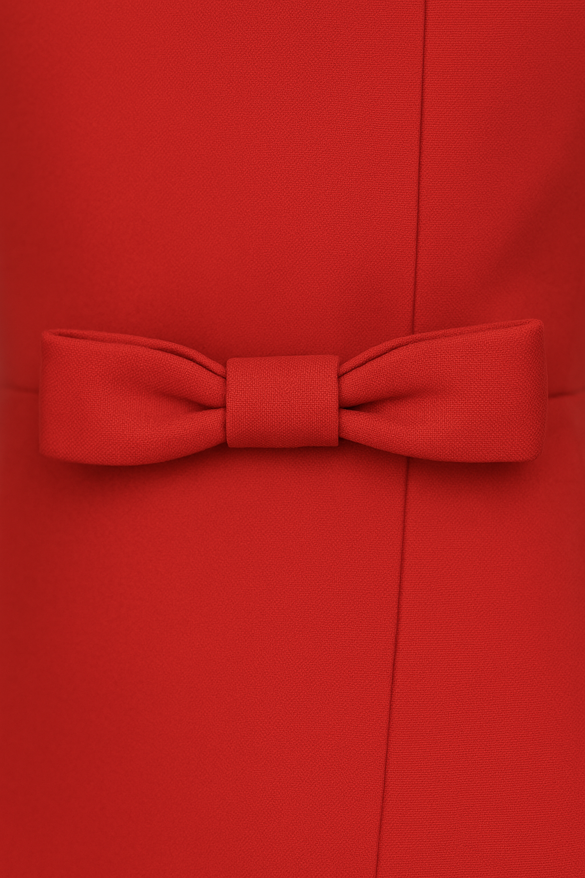 Robe Minuit à Manches Longues Mini | Haute Taille | Détail Double Noeud