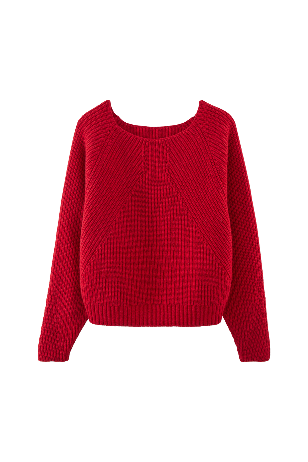 Merino Wool Sweater | Ribbed Knit | Relaxed Fit
