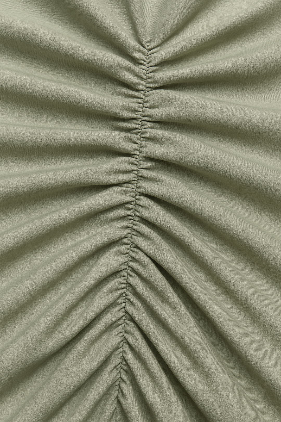 Long Sleeve Maxi Dress | Ruched Waist | Slim Fit | Floor Length